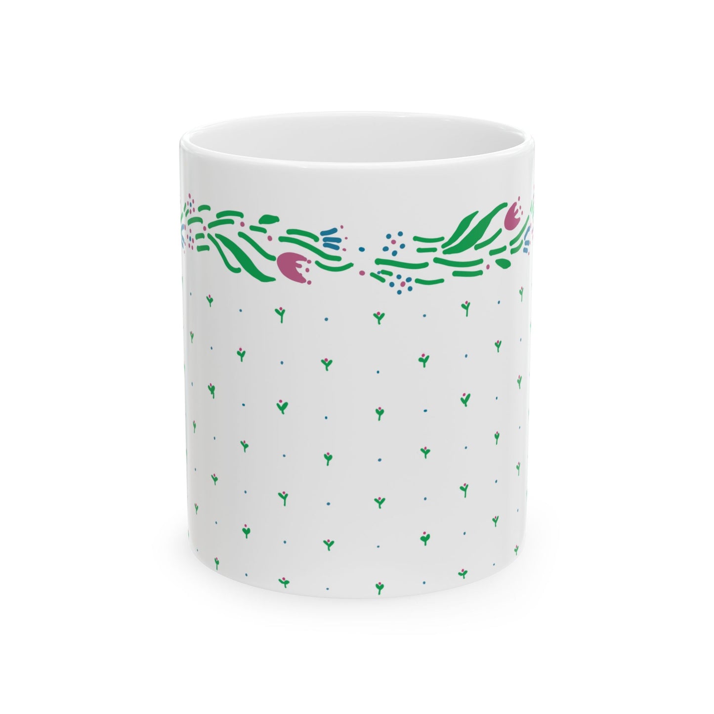 1980s Quilt Inspired Mug