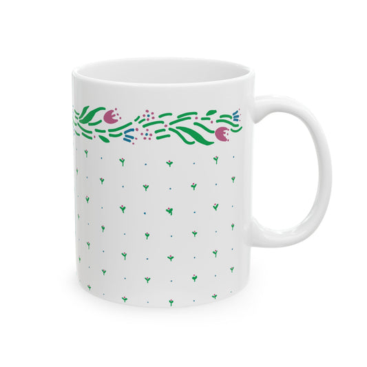 1980s Quilt Inspired Mug