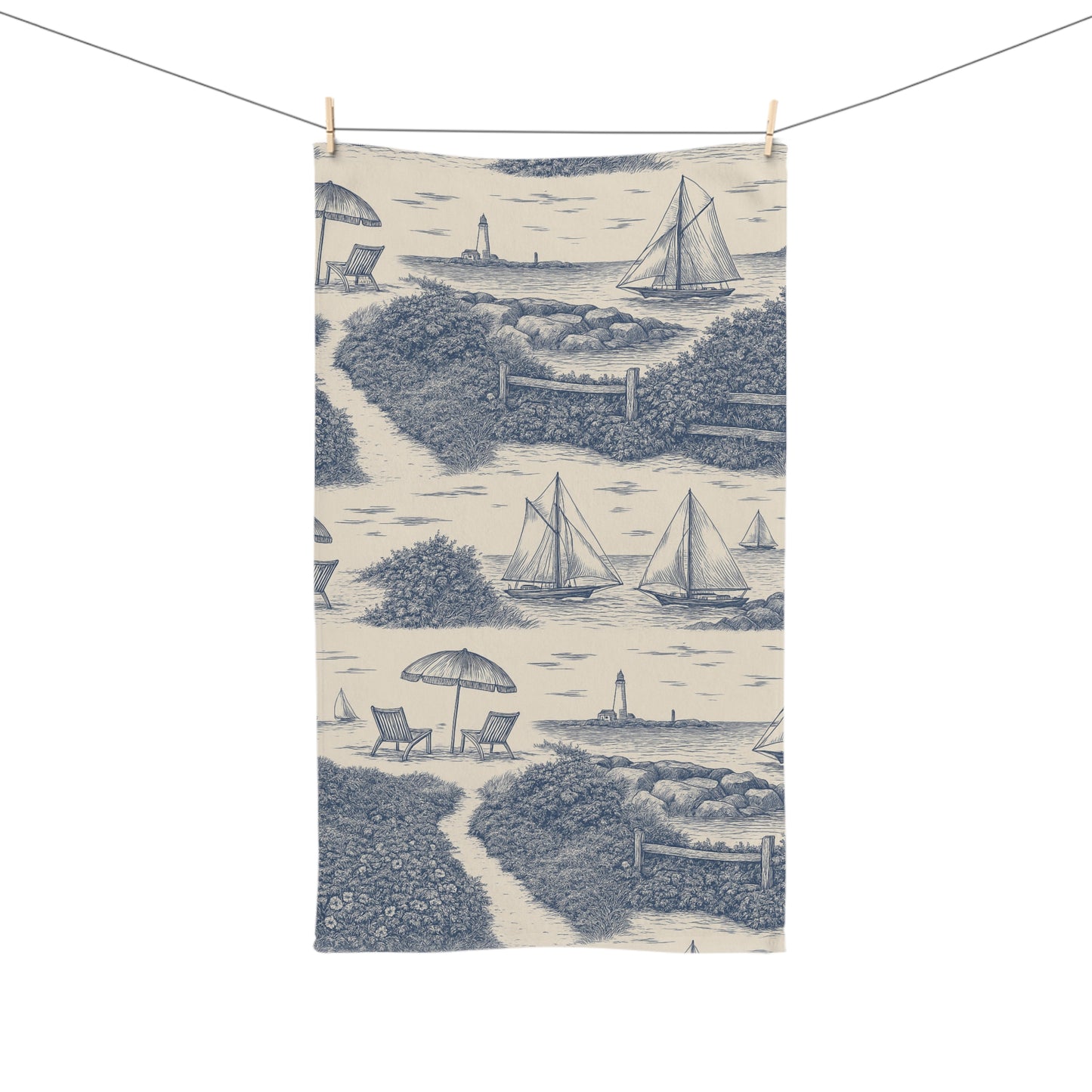 Boston Lighthouse Kitchen Towel
